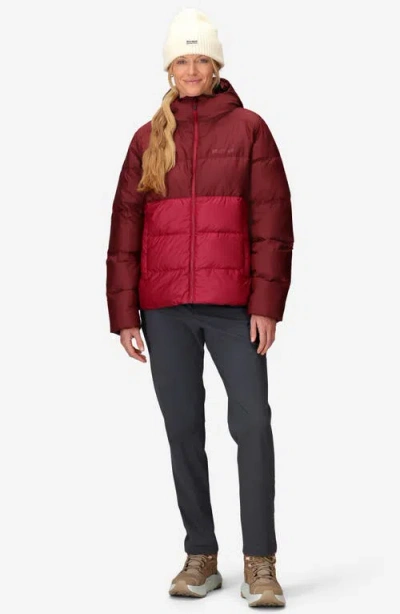 Marmot Guides 700 Fill Power Down Water Repellent Jacket In Red