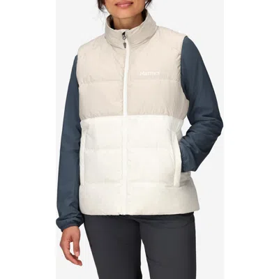 Marmot Guides 700 Fill Power Down Water Repellent Vest In White