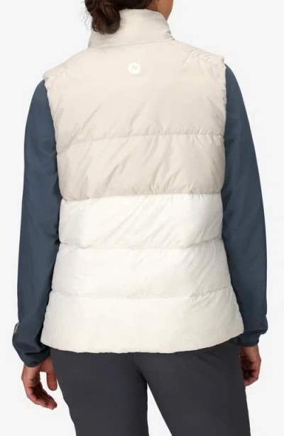 Marmot Guides 700 Fill Power Down Water Repellent Vest In White