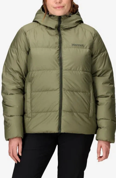 Marmot Guides 700 Fill Power Down Water Repellent Jacket In Green