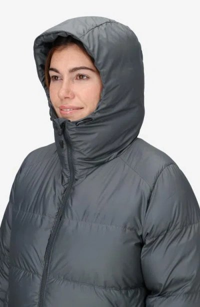 Marmot Women's Guides Big-baffled Puffer Hooded Jacket In Black