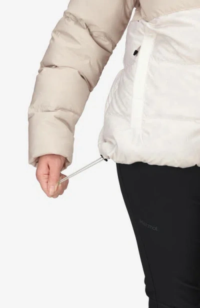 Marmot Guides 700 Fill Power Down Water Repellent Jacket In Neutral