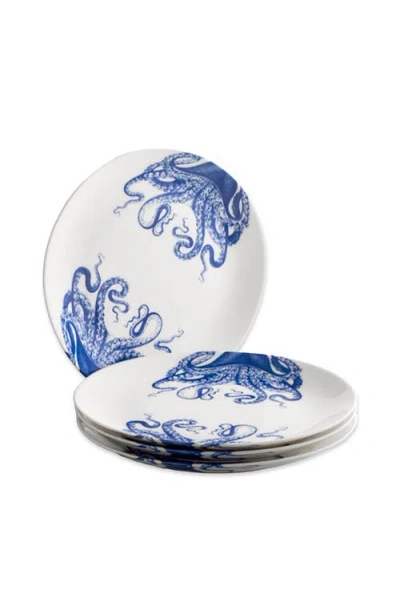 Caskata Lucy Coupe Dinner Plate In Blue