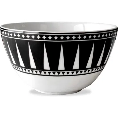 Caskata Marrakech Cereal Bowl In Black