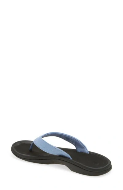 Olukai Ohana Flip Flop In Black