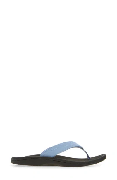 Olukai Ohana Flip Flop In Black