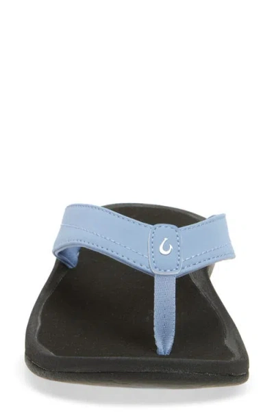 Olukai Ohana Flip Flop In Black