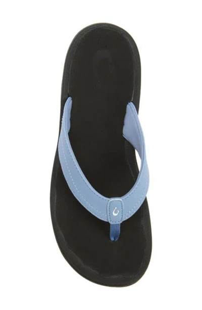 Olukai Ohana Flip Flop In Black