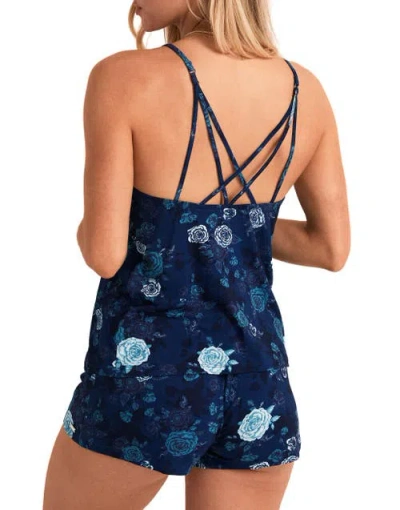 Adore Me Theresa Pajama Set In Blue