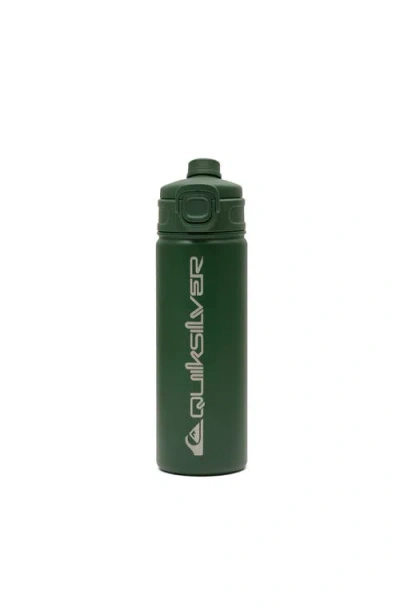 Quiksilver Laguna Tripple Wall Insualted 32oz. Stainless Steel Tumbler In Green