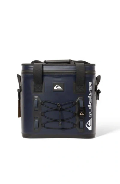 Quiksilver Shoreline 20l Multi-layer Insulated Box Cooler With Bottle Opener In Blue