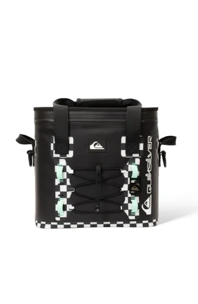 Quiksilver Shoreline 20l Multi-layer Insulated Box Cooler With Bottle Opener In Black