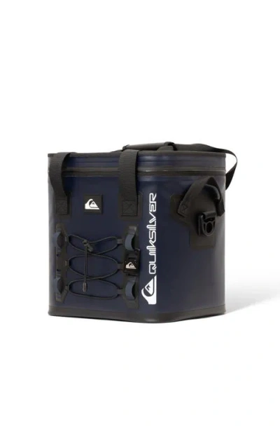 Quiksilver Shoreline 20l Multi-layer Insulated Box Cooler With Bottle Opener In Blue
