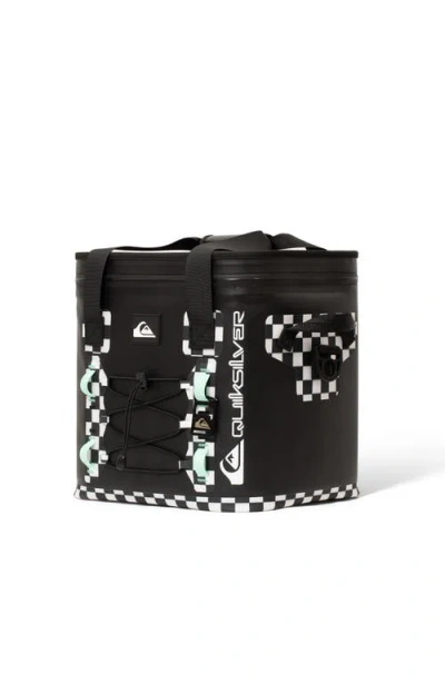 Quiksilver Shoreline 20l Multi-layer Insulated Box Cooler With Bottle Opener In Black