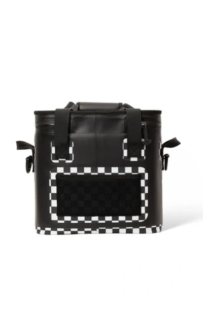 Quiksilver Shoreline 20l Multi-layer Insulated Box Cooler With Bottle Opener In Black