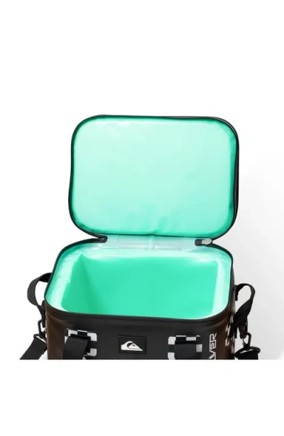 Quiksilver Shoreline 20l Multi-layer Insulated Box Cooler With Bottle Opener In Black
