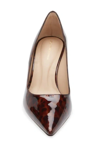 Stuart Weitzman Stuart Susculpt 75 Pump In Animal Print