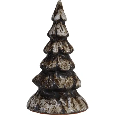 Storied Home Stoneware Tree In Brown