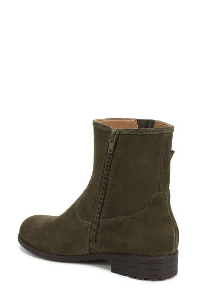 Vionic Wide Width Jill Bootie In Green