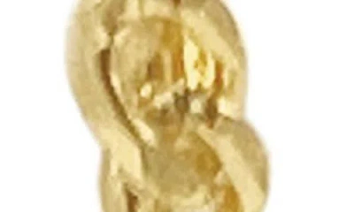 St. Moran Curb Chain Drop Earrings In Gold