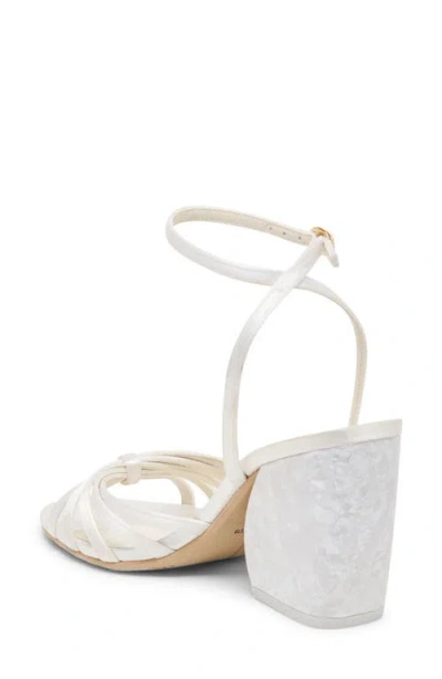 Dolce Vita Ronica Ankle Strap Sandal In White
