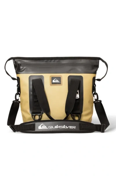 Quiksilver Coastal 20l Multi-layer Insulated Tote Cooler Bag With Bottle Opener In Yellow