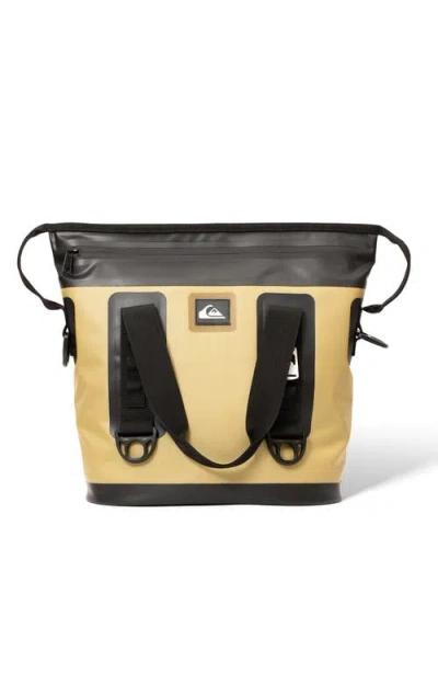 Quiksilver Coastal 20l Multi-layer Insulated Tote Cooler Bag With Bottle Opener In Yellow