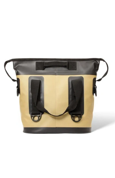 Quiksilver Coastal 20l Multi-layer Insulated Tote Cooler Bag With Bottle Opener In Yellow