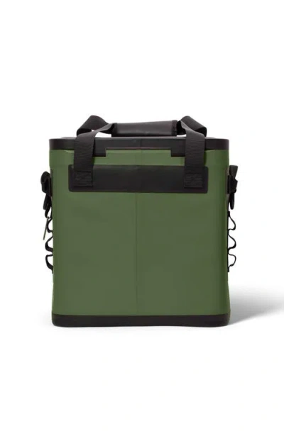 Quiksilver Coastal 20l Multi-layer Insulated Zipperless Box Cooler With Bottle Opener In Green