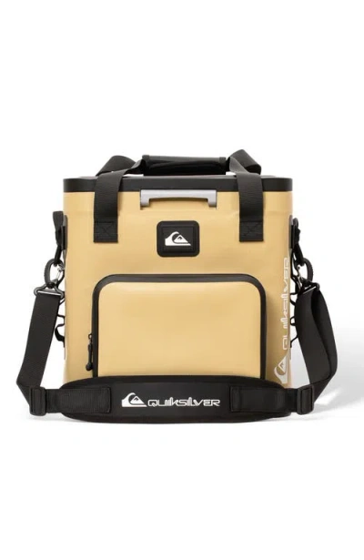 Quiksilver Coastal 20l Multi-layer Insulated Zipperless Box Cooler With Bottle Opener In Yellow