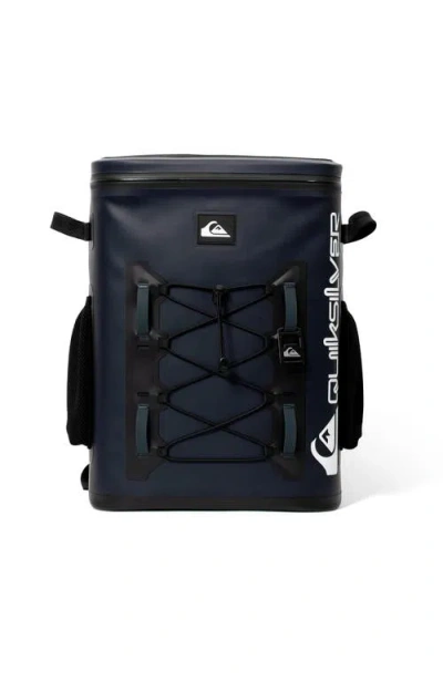 Quiksilver Shoreline 20l Multi-layer Insulated Cooler Backpack With Bottle Opener In Blue