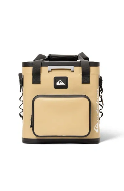 Quiksilver Coastal 20l Multi-layer Insulated Zipperless Box Cooler With Bottle Opener In Yellow