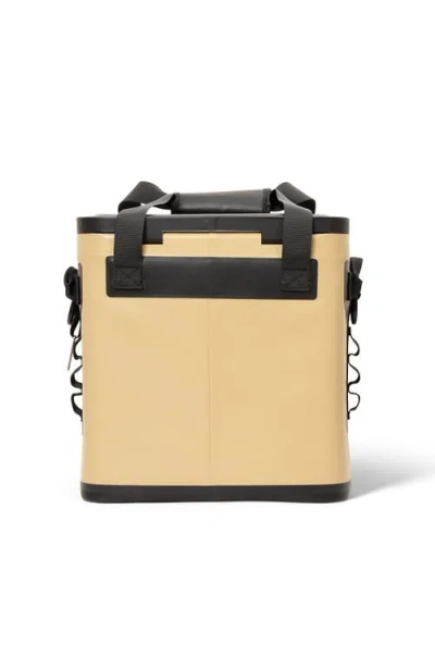 Quiksilver Coastal 20l Multi-layer Insulated Zipperless Box Cooler With Bottle Opener In Yellow