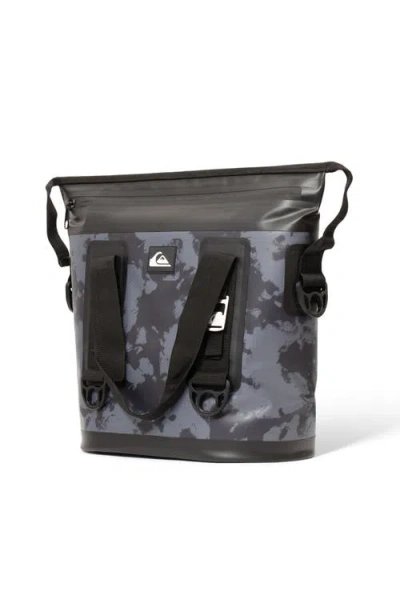 Quiksilver Coastal 20l Multi-layer Insulated Tote Cooler Bag With Bottle Opener In Gray
