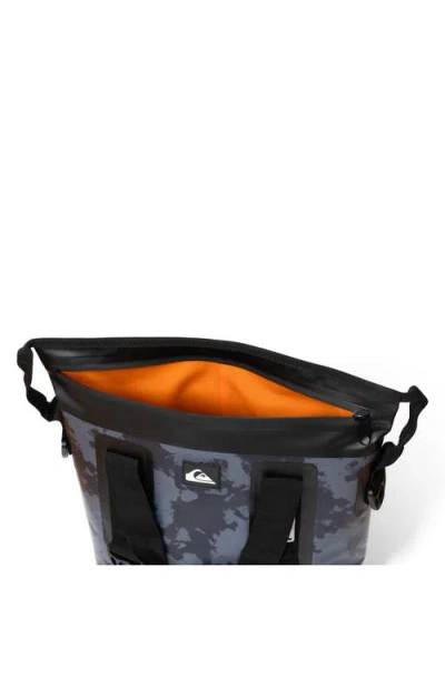 Quiksilver Coastal 20l Multi-layer Insulated Tote Cooler Bag With Bottle Opener In Gray