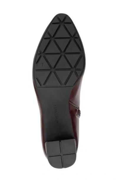 Aerosoles Women's Baylor Dress Bootie In Burgundy