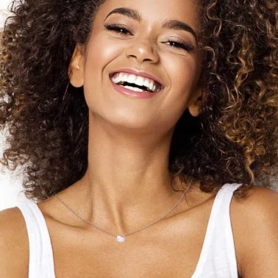 Hello Kitty Sterling Silver Enamel Necklace In Multi