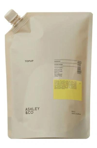 Ashley & Co Topup Botanical Hand Wash Refill In Transparent
