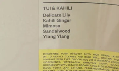 Ashley & Co Topup Botanical Hand Wash Refill In Transparent