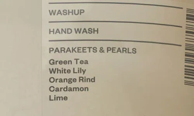 Ashley & Co Topup Botanical Hand Wash Refill In Transparent