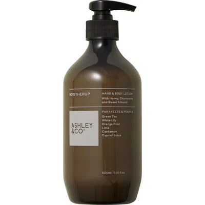 Ashley & Co Sootherup Hand & Body Lotion In Transparent