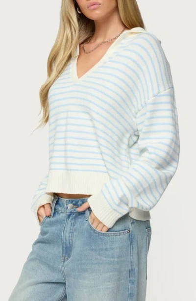 Edikted Copenhagen Oversize Stripe Sweater In Multi