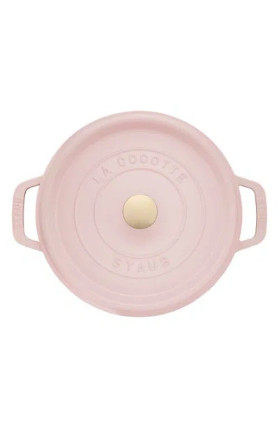 Staub 4-quart Enameled Cast Iron Dutch Oven In Pink