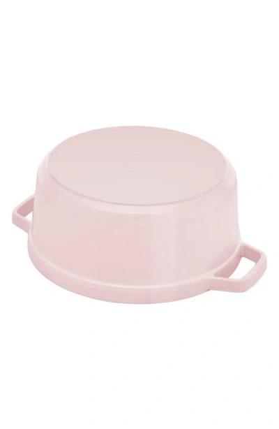 Staub 4-quart Enameled Cast Iron Dutch Oven In Pink