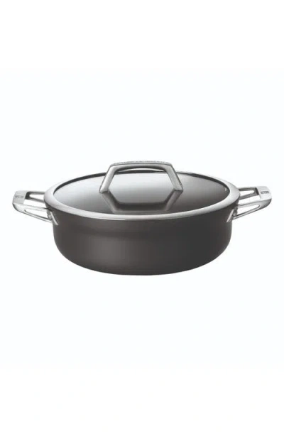Zwilling Motion Hard Anodized Nonstick 4-quart Chef's Pan In Black