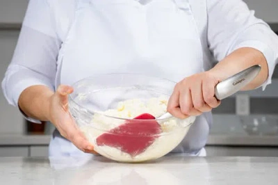 Cuisipro Silicone And Stainless Steel 11.5-inch Spatula, Red In Red