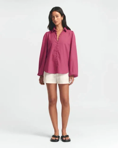 St Mrlo Pico Blouse In Pink