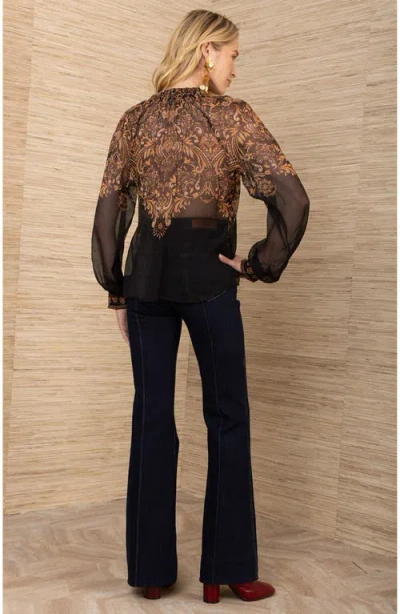 Hale Bob Rylan Silk Top In Multi