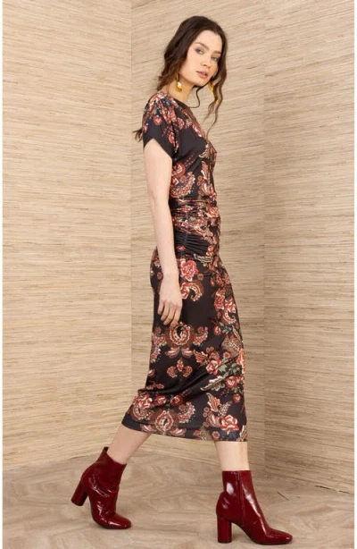 Hale Bob Iliana Jersey Dress In Black