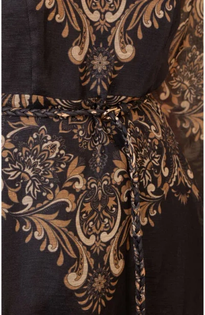 Hale Bob Aspyn Organza Maxi Dress In Multi